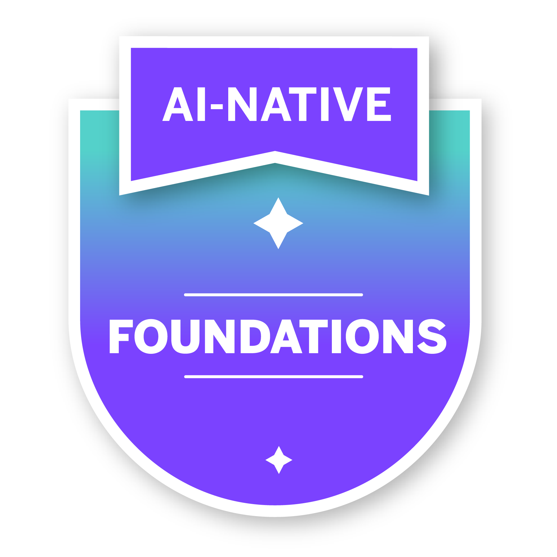 AI Native Foundations badge
